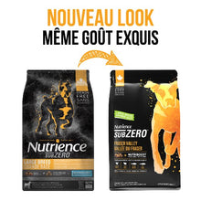 Charger l'image dans la galerie, Aliment SubZero Nutrience Sans grains pour chiens de grande race - Formulation Vallée du Fraser - 10 kg (22 lbs)