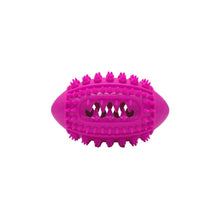 Charger l'image dans la galerie, Bud'z Jouet en caoutchouc pour chien - Ballon de football - Rose - 15 cm