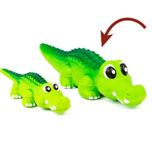Charger l'image dans la galerie, Bud'z Jouet en latex avec "Squeaker" pour chien - Alligator - Vert