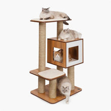Charger l'image dans la galerie, Meuble Catit Vesper Base Géante - Noyer - 89 x 64 x 133 cm
