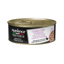 Charger l'image dans la galerie, Conserve pour chat Nutrience Trattoria 70 gr - Effiloché aux thon avec palourdes