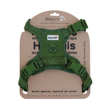 Charger l'image dans la galerie, Dexypaws Harnais sans traction pour chien - Vert Camouflage