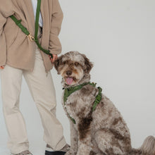 Charger l'image dans la galerie, Dexypaws Laisse "Mains Libre" imperméable pour chien - Vert camouflage - 6 pieds