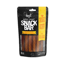 Charger l'image dans la galerie, Dogit Gâteries Snack Bar - Bâtonnets - Peau de bœuf - Collagène et poulet - 12,7 cm - Paquet de 6