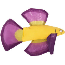 Charger l'image dans la galerie, Ducky World Jouet d'herbe à chat YEOWWW! - Poisson Betta - Mauve