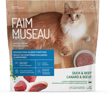 Charger l'image dans la galerie, Nourriture crue pour chat Faim Museau - Canard et boeuf