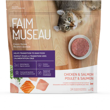 Charger l'image dans la galerie, Nourriture crue pour chat Faim Museau - Poulet et saumon
