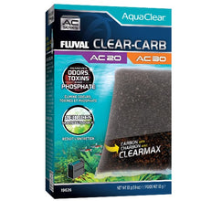 Charger l'image dans la galerie, Fluval Masse filtrante Clear-Carb pour filtre à moteur AC20/AC30 AquaClear - 55 gr