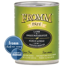 Charger l'image dans la galerie, Conserve pour chien FROMM - Caisse de 12- PÂTÉ D'AGNEAU ET POMMES DE TERRE DOUCE sans grains