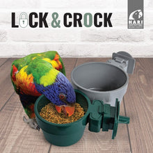 Charger l'image dans la galerie, HARI Lock & Crock Bol de nourrissage ultrarésistant et antidéversement - 177 ml (6 oz)