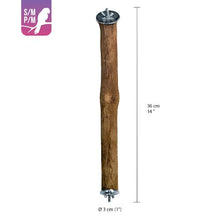 Charger l'image dans la galerie, Perchoir de coin HARI en rotin - L. 36 cm (14 po), diam. 3 cm (1 po)