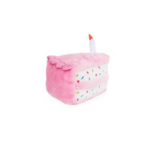 Charger l'image dans la galerie, Jouet pour chien peluche Zippy Paws - Gâteau rose