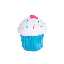 Charger l'image dans la galerie, Jouet pour chien peluche Zippy Paws - Cupcake bleu