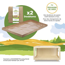 Charger l'image dans la galerie, Living World Doublures de rechange pour habitat Maisonnette - Paquet de 2 - 10/boîte