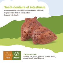 Charger l'image dans la galerie, Living World Jouet à mâcher comestible - Fraises - Rouges - Paquet de 3 - 81 gr (2,8 oz)