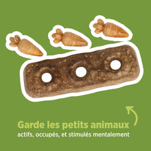 Charger l'image dans la galerie, Living World Jouet à mâcher comestible - Lit de carottes - Multicolore - 140 gr (4,9 oz)