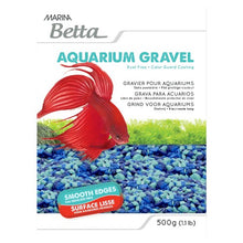 Charger l'image dans la galerie, Gravier Marina Betta - Bleu en trois tons - 500 gr (1,1 lb)