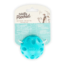 Charger l'image dans la galerie, Messy Mutts ''Totally Pooched, Huff'n Puff Ball'' Jouet balle pour chien - Bleue