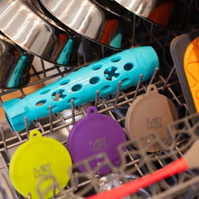 Charger l'image dans la galerie, Messy Mutts ''Totally Pooched, Stuff N'chew'' Jouet fusée pour chien - Bleu