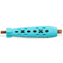 Charger l'image dans la galerie, Messy Mutts ''Totally Pooched, Stuff N'chew'' Jouet fusée pour chien - Bleu