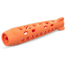 Charger l'image dans la galerie, Messy Mutts ''Totally Pooched, Stuff N'chew'' Jouet fusée pour chien - Orange