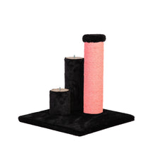 Charger l'image dans la galerie, Noba Evolution - 4 in 1 Scratching post - Black Faux Fur