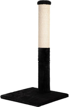 Charger l'image dans la galerie, Noba Evolution - 4 en 1 Griffoir Évolutif - Fausse fourrure noire / Corde beige naturelle