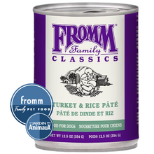 Charger l'image dans la galerie, Conserve pour chien FROMM CLASSICS - Caisse de 12- DINDE