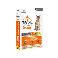 Charger l'image dans la galerie, Traitement Parapet Praventa, chats de petite taille, 3 ou 6 tubes