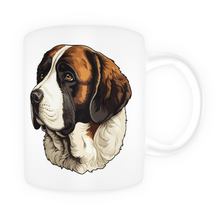 Charger l'image dans la galerie, Tasse en céramique-Thème animaux-Saint Bernard