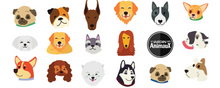Charger l'image dans la galerie, Tasse en céramique-Thème animaux-Chien en folie