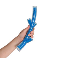 Charger l'image dans la galerie, Bâton Duo Zeus, parfum de bacon, bleu, grand, 30 cm (12 po)
