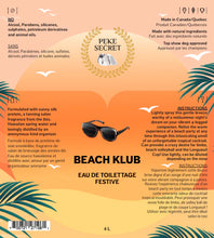 Charger l'image dans la galerie, Eau de toilettage Beach Klub