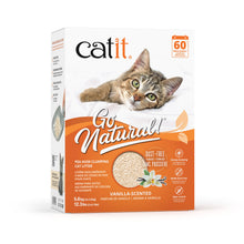 Charger l'image dans la galerie, Catit Litière agglomérante Go Natural! - Cosses de pois - Parfum de vanille - Boîte de 14 L