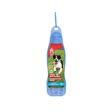 Charger l'image dans la galerie, Distributeur d’eau portatif avec bouteille à eau de 500 ml, bleu – Dogit