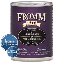 Charger l'image dans la galerie, Conserve pour chien FROMM - PÂTÉ DE CHEVREUIL ET LENTILLES sans grains