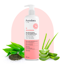 Charger l'image dans la galerie, Purodora - Shampoing pour animaux à la peau sensible - 500 ml