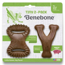 Charger l'image dans la galerie, Benebone, Wishbone et Dental Chew, Bacon, très petit - Boutique Le Jardin Des Animaux -Jouet chienBoutique Le Jardin Des Animaux283-00450