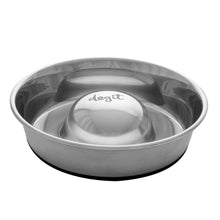 Charger l'image dans la galerie, Bol anti-glouton antidérapant Dogit en acier inoxydable pour chiens, 1,7 L (57,5 oz liq.) - Boutique Le Jardin Des Animaux -Accessoires de nourrissageBoutique Le Jardin Des Animaux98502