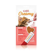 Charger l'image dans la galerie, Catit Creamy régal crémeux en tube au saumon - Boutique Le Jardin Des Animaux -Gâterie pour chatBoutique Le Jardin Des Animaux44472