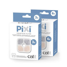 Charger l'image dans la galerie, Catit PIXI Cartouches filtrantes pour abreuvoir, paquet de 3 ou 6 - Boutique Le Jardin Des Animaux -AbreuvoirBoutique Le Jardin Des Animaux43722
