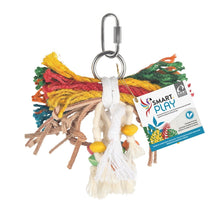 Charger l'image dans la galerie, Jouet d’enrichissement SMART.PLAY HARI pour perroquets, bonhomme en lanières de cuir - Boutique Le Jardin Des Animaux -Accessoire pour oiseauxBoutique Le Jardin Des Animaux81003