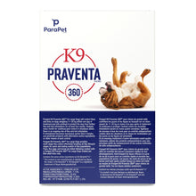 Charger l'image dans la galerie, K9 Praventa 360 traitement contre les puces et les tiques pour chiens de grande taille, 11 kg à 25 kg, 3 ou 6 tubes - Boutique Le Jardin Des Animaux -anti-parasitaire pour chatBoutique Le Jardin Des Animaux73862