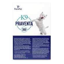 Charger l'image dans la galerie, K9 Praventa 360 traitement contre les puces et les tiques pour chiens de taille moyenne, 4,6 kg à 11 kg, 3 ou 6 tubes - Boutique Le Jardin Des Animaux -anti-parasitaire pour chatBoutique Le Jardin Des Animaux73861