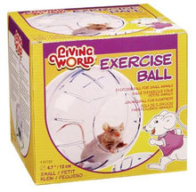 Charger l'image dans la galerie, Living World Balle d'exercice avec support pour souris et hamster nain - Boutique Le Jardin Des Animaux -Accessoire petit mammifèreBoutique Le Jardin Des Animaux61720