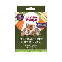 Charger l'image dans la galerie, Living World bloc minéraux arôme de légumes 40g pour petits animaux - Boutique Le Jardin Des Animaux -Gâterie petit mammifèreBoutique Le Jardin Des Animaux60499