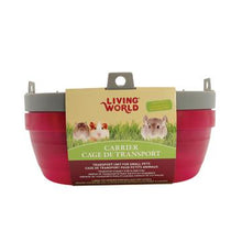 Charger l'image dans la galerie, Living World Cage de transport rouge pour petits mammifères - Boutique Le Jardin Des Animaux -Accessoire petit mammifèreBoutique Le Jardin Des Animaux60888