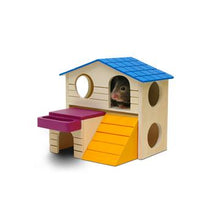 Charger l'image dans la galerie, Living World Maisonette de jeu en bois pour petits mammifères - Boutique Le Jardin Des Animaux -Accessoire petit mammifèreBoutique Le Jardin Des Animaux61517