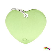 Charger l'image dans la galerie, Médaille collection basic, COEUR GRAND, couleurs variées - Boutique Le Jardin Des Animaux -médailleBoutique Le Jardin Des Animaux