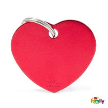 Charger l'image dans la galerie, Médaille collection basic, COEUR GRAND, couleurs variées - Boutique Le Jardin Des Animaux -médailleBoutique Le Jardin Des Animaux
